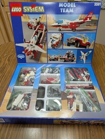 LEGO Model Team: Mach II Red Bird Rig (5591) Vintage