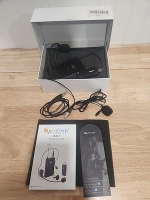 FIFINE K031 Wireless Microphones System Computer USB Wireless Microphone System