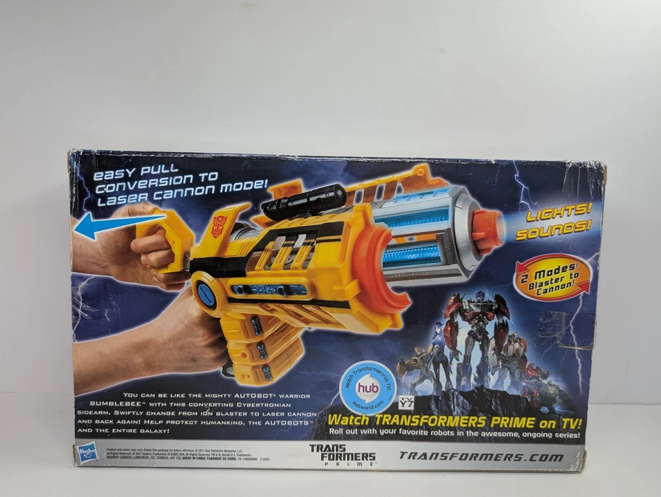 罕见 变形金刚 首版:BUMBLEBEE ION BLASTER 2011 全新未拆封  — 第 4/4 张图片