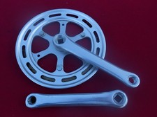 Original Raleigh Thun Alloy Crankset 170Mm 46T  with Aluminum Chain Guard, V.G.C