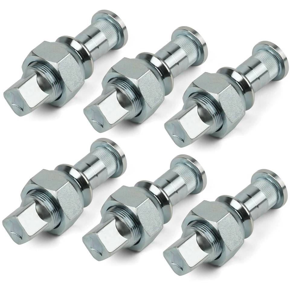 Комплект колесных гаек и шпилек задние (левая сторона) 6 шт. для ISUZU NPR NPR-HD NQR NRR REACH - Изображение 3 из 4