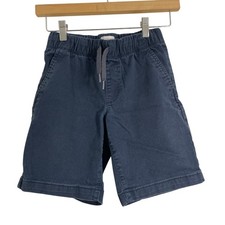 Old Navy Boys Chino Shorts Flat Front Medium 8 Blue