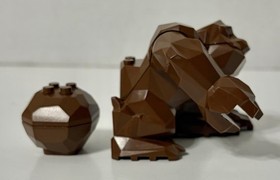 Lego (4990) RockRaiders: Rock Monster brown minifigure