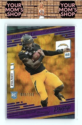 2021 Panini Prestige #229 Larry Rountree III Xtra Points Premium Purple #/149 RC