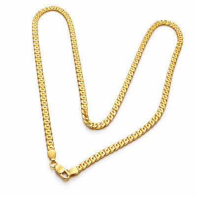 14K Yellow Gold Mariner Chain 20'' 2.5mm 7.2g Lobster Clasp C4