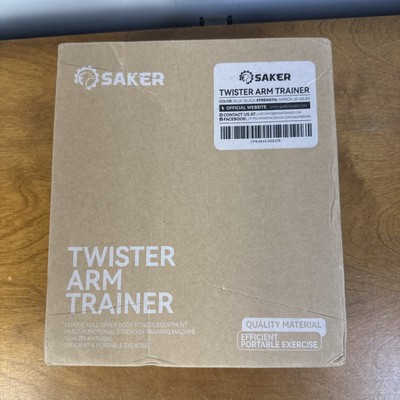 NEW Saker Twister Arm Trainer. Blue/Black 20-60lb Strength Trainer Free Shipping