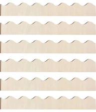 Unfinished Scalloped Decorative Wood Trim Scalloped Edge Decorative Wood