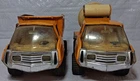 Vtg Tonka Trucks Cement Mixer & Dump Mighty Series Pressed Steel