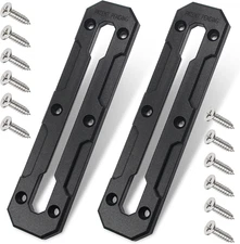6-Inch Low Profile Kayak Track for Accessories - Pack of 2