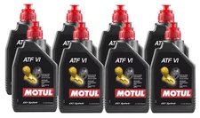 Motul ATF VI - 8L - Fully Synthetic Automatic Transmission Fluid (8 x 1L)