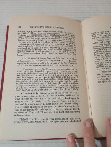 The First Year Book The Seventy's Course In Theology LDS Mormon By B H Roberts - Picture 18 of 20