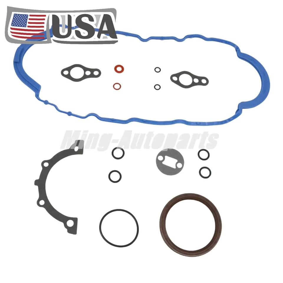 Se adapta a Chevrolet GMC 1996-2007 4,3 L V6 OHV VIN X, con juego de juntas inferiores EE. UU. Foto 2 de 4