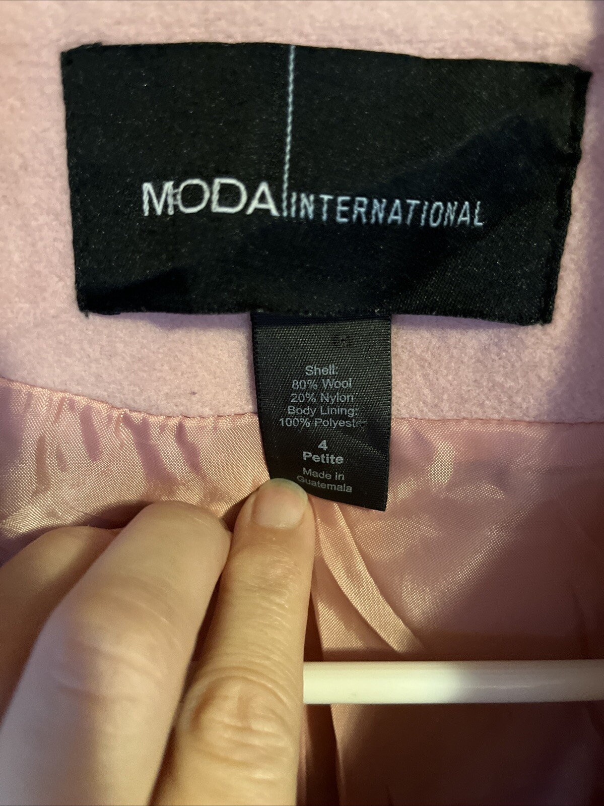 Moda International wool Nylon Polyester women’s p… - image 2