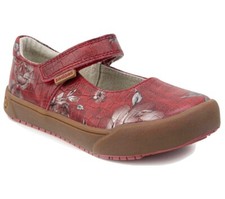 New pediped Flex Barbara Mary Jane Arch Support in Red Size 28