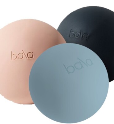 NEW Bala 8'' Non-Weighted Exercise Ball w/ Pump,  Yoga, Pilate for Core, Balance
