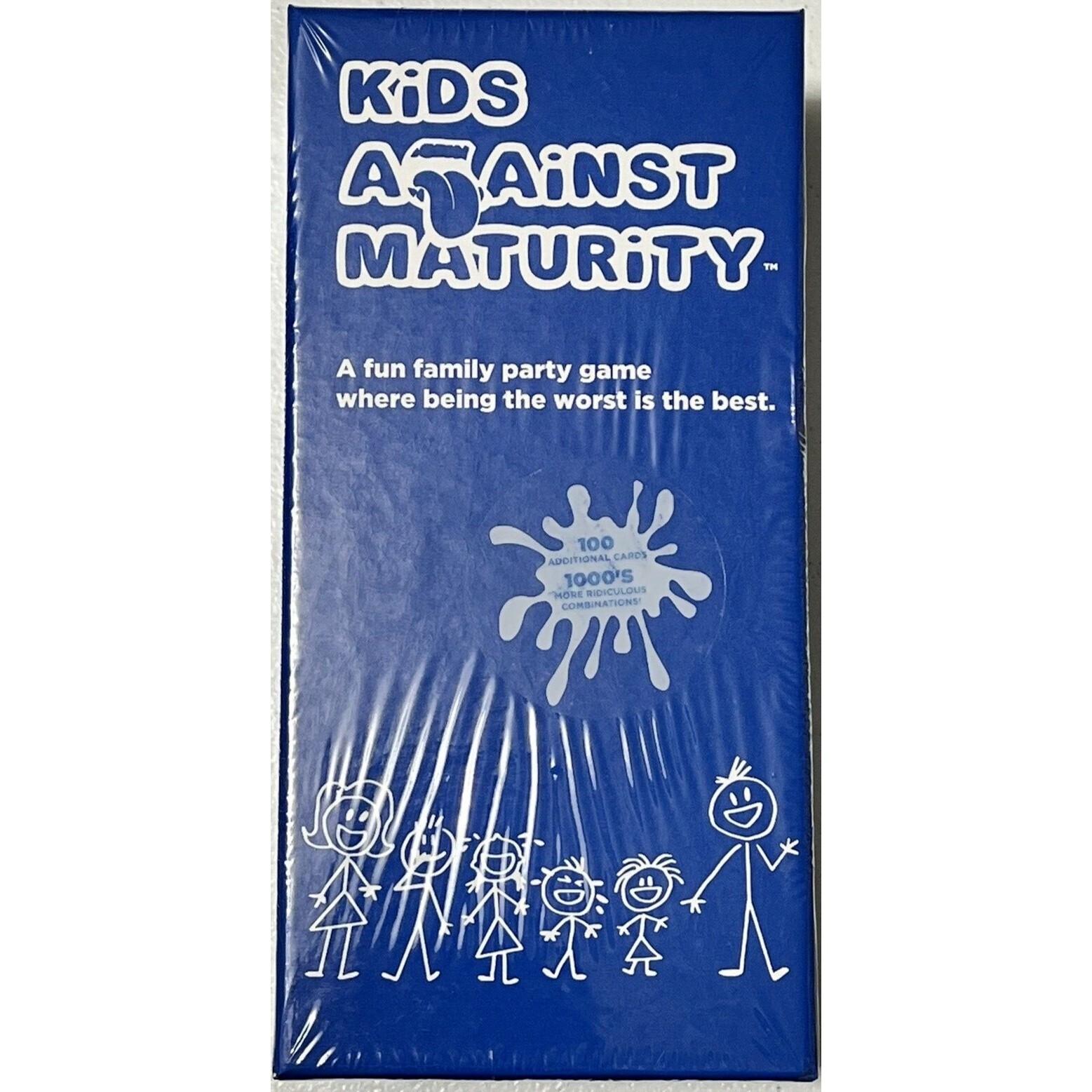 Kids Against Maturity Core Game & Expansion Packs 1-3 Card Game for Kids