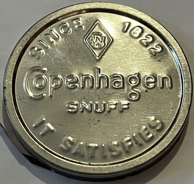 Vintage 1980s Copenhagen Snuff Tin Top - Lid, Since 1882 | eBay