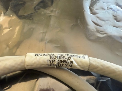 National Instruments 182419B-02 Typ SH6868 2 Meter Kabel - Bild 2 von 3