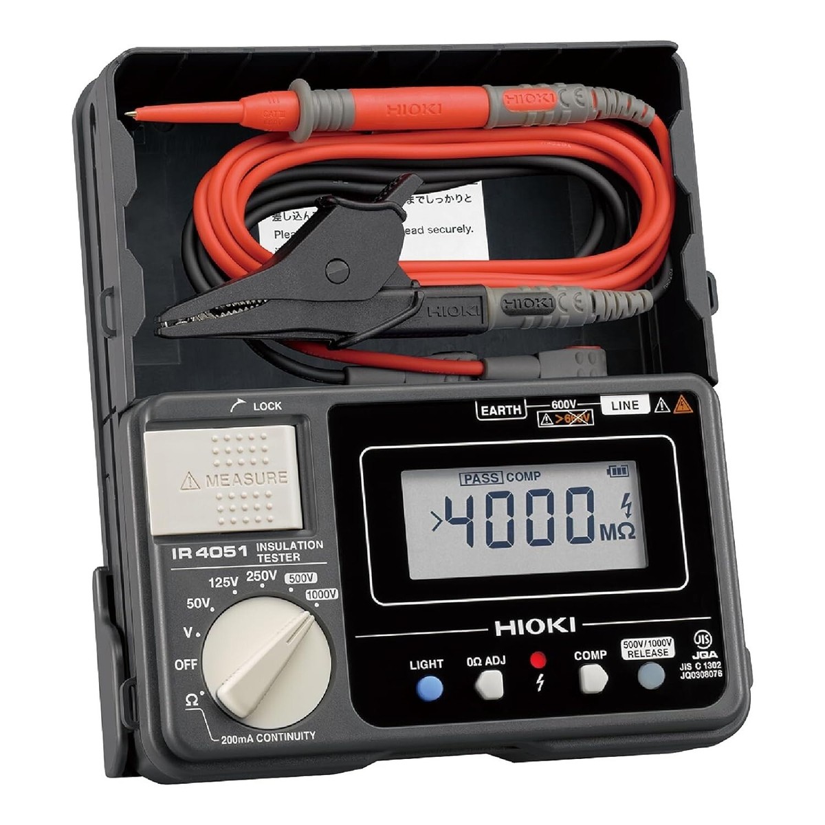 HIOKI INSULATION RESISTANCE TESTER IR4051-10 | eBay
