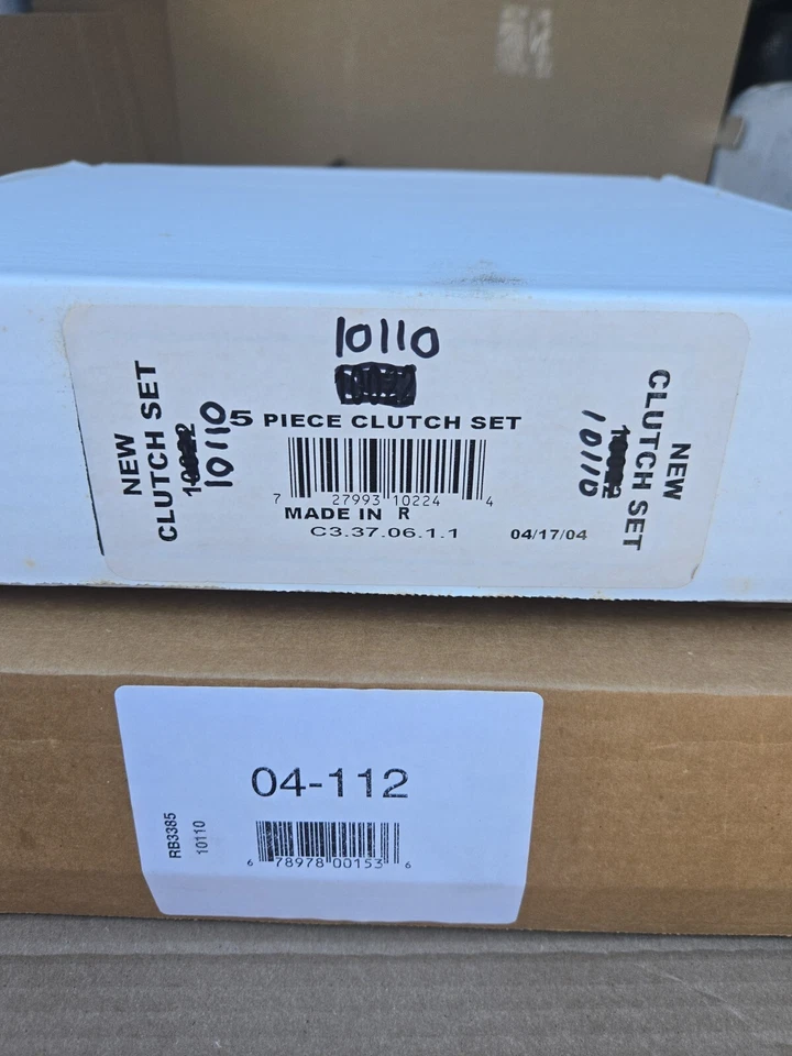 离合器套件 04-112 适用于:GEO Storm 1990 - 93。 五十铃 Impulse 1990 - 91 Stylus 1991 - 93 — 第 3/4 张图片