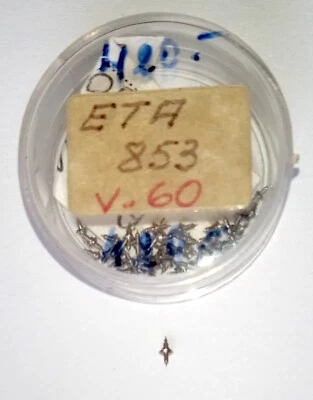 LONGINES Nos [ 1X = 1 Staff ] for Eta 853 V 60 eje de volante balance staff asse