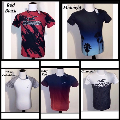 Black Gray Blue White T-Shirt | eBay