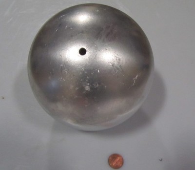hollow aluminum sphere