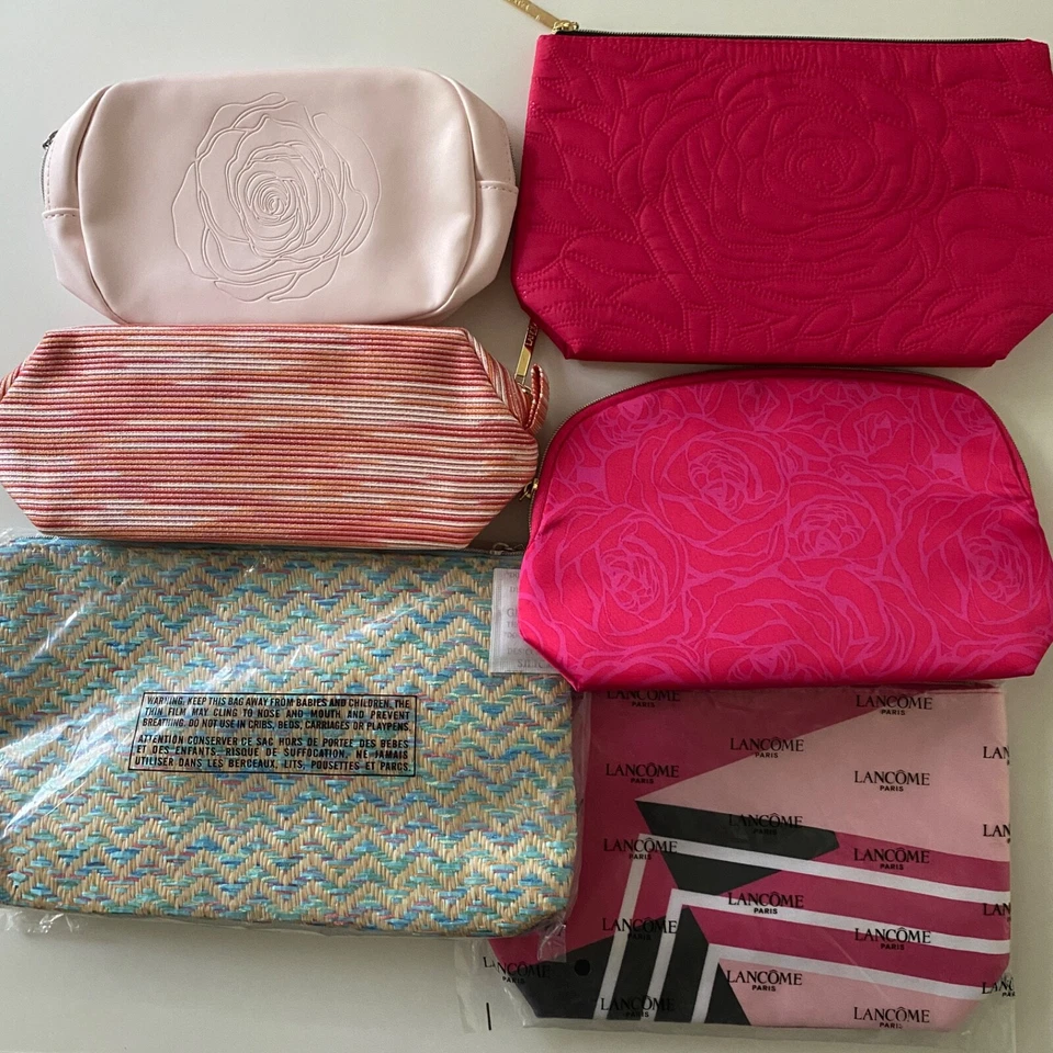 Lote de bolsas de maquillaje cosmético Estee Lauder Lancome elige tus colores~ Foto 3 de 3