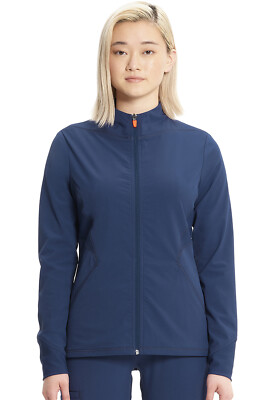 Infinity GNR8 Women's Scrubs Zip Front Jacket IN320A NAV Navy Free