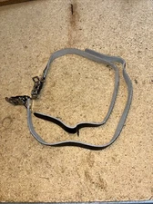 Wellgo Black Leather Toe Straps