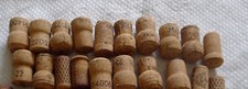20 Stück Korken Naturkorken, echte Korken, Wein Basteln Dekoration