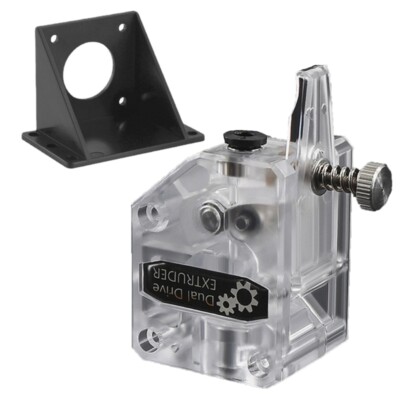 Double Gear Extruder Reduction for TPU TPE Soft Consumables 1.75mm Filament-