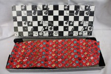 NICOLE MILLER Red "Casino Cocktails" Adjustable Cummerbund Original Box 163