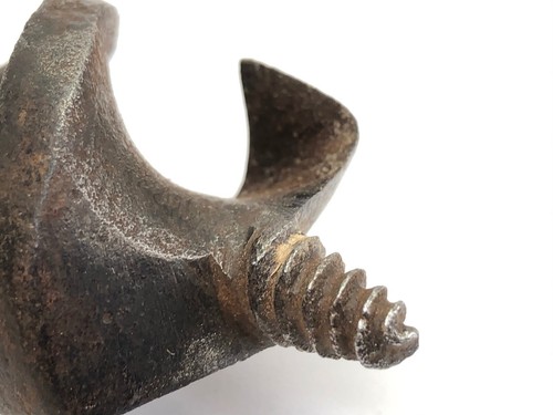 Vintage Barn Beam Hand Drill 1 1/4" Auger Bit - Picture 9 of 12