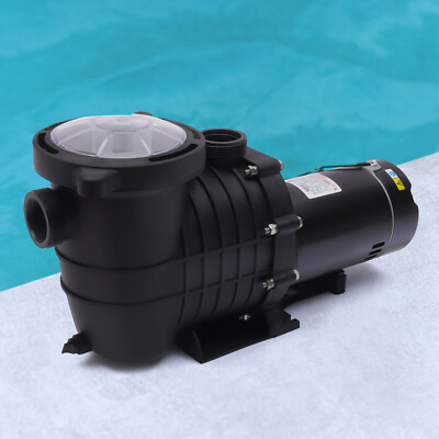 NEW 2.0HP Swimming Pool Pump In/Above Ground & Motor Strainer Filter Basket