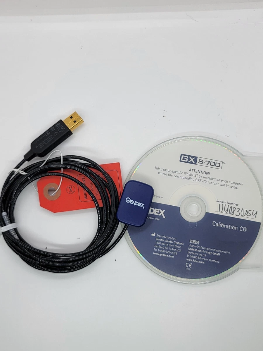 Gendex GXS 700 Sensor Size With Calibration Disc S/n