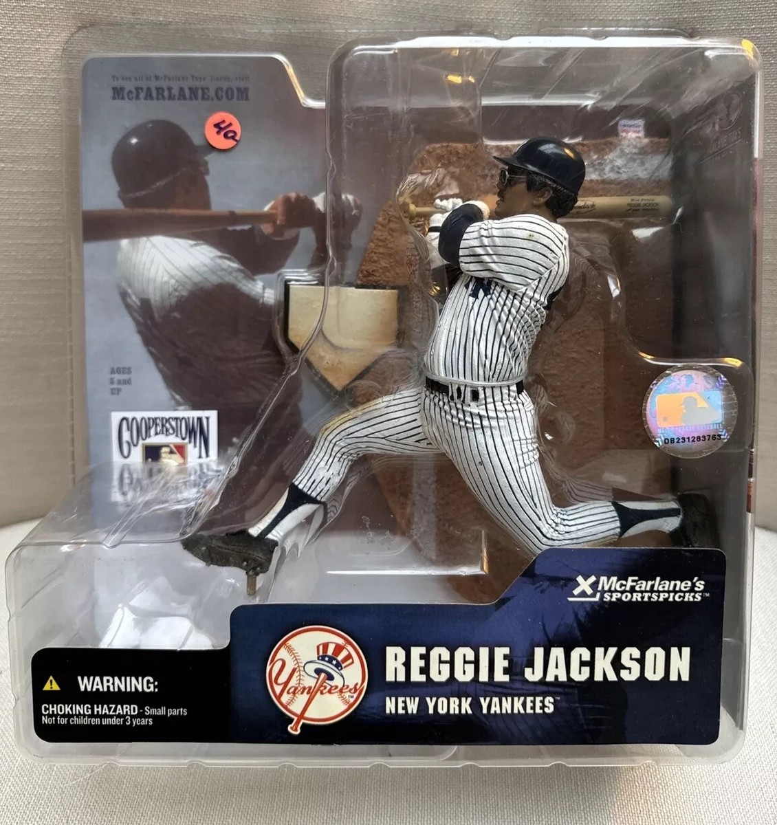 Reggie Jackson NY Yankees McFARLANE Figure COOPERSTOWN COLLECTION