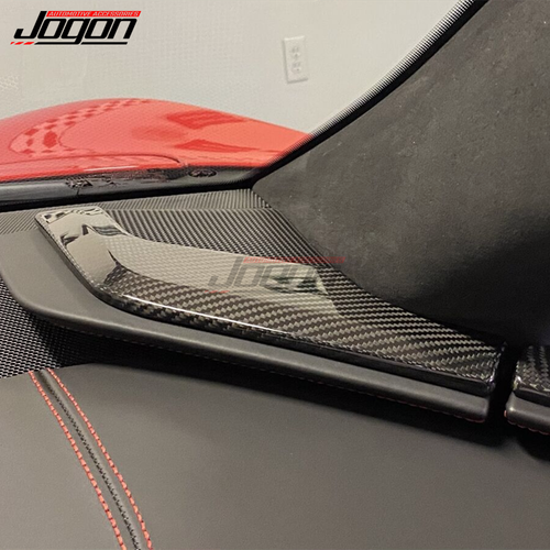 Carbon Console Dash Speaker Side Strips For Corvette C8 Stingray Coupe HTC 20-24 - Picture 6 of 10
