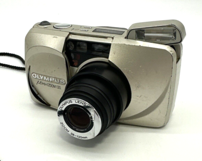 Olympus mju μ zoom 130 Point & Shoot 35mm Film Camera JAPAN #8267