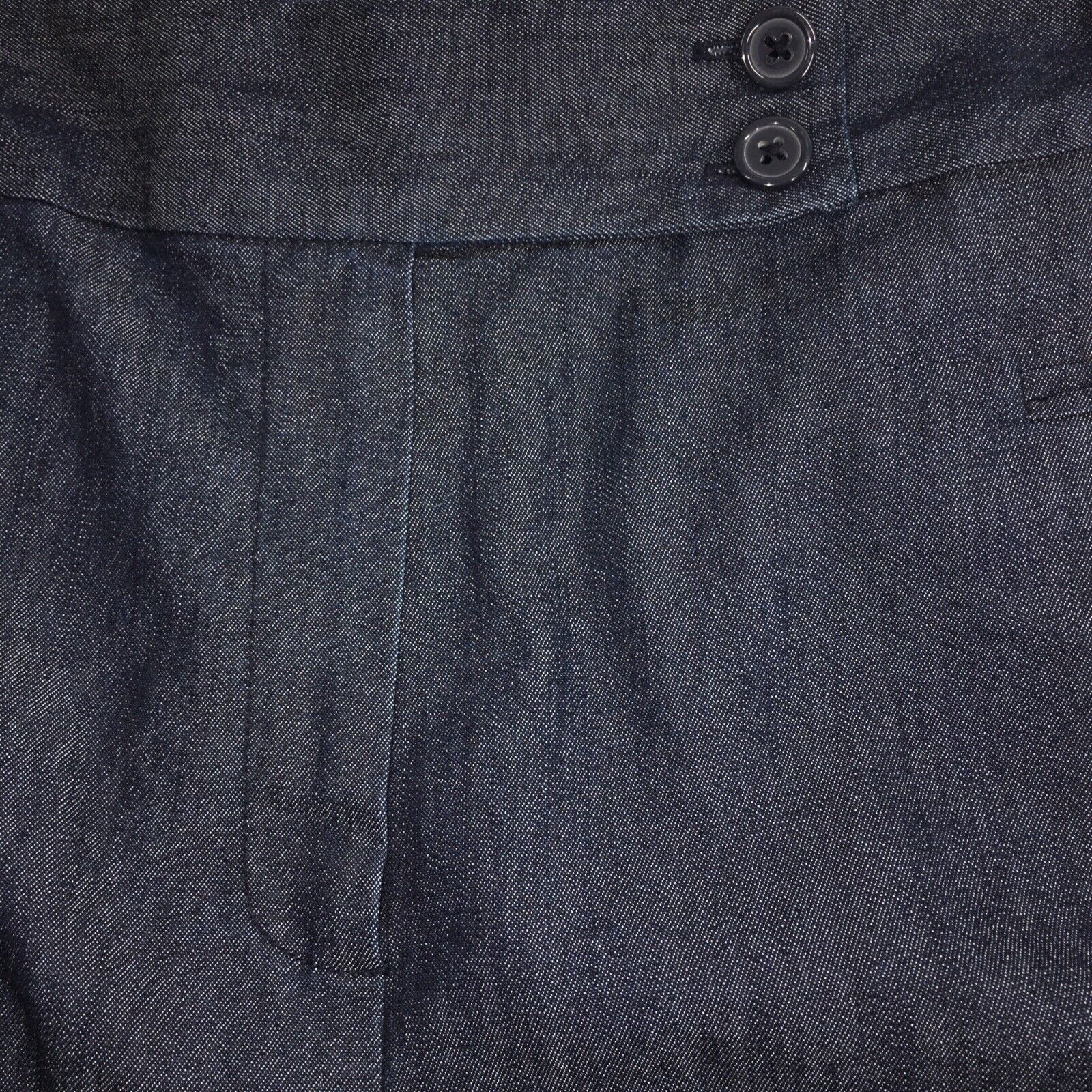 LARRY LEVINE Women's Dark Wash Stretch Blue Jean … - image 8