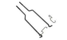 55 56 57 Chevy Sedan 2 4 Door Latch To Lock Knob Rods 55 56 57 Chevy Sedan 2 4 Door Latch To Lock Knob Rods