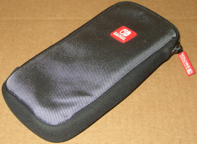 RDS Officially Licensed Nintendo Switch Soft Padded Zipper Travel Case Pouch NEW