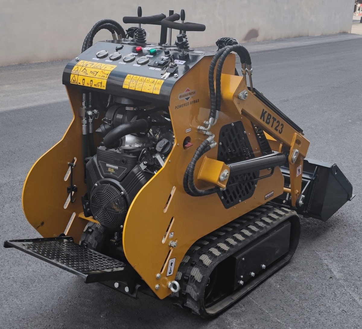 New AGT KBT23 23 HP Stand On Mini Skid Steer Track Loader