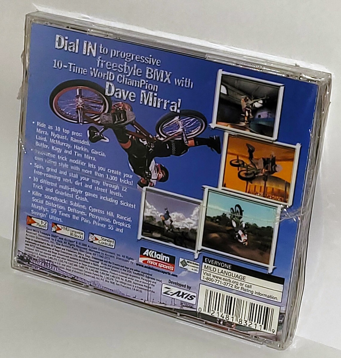 Dave Mirra Freestyle BMX (Sega Dreamcast, 2000) for sale online | eBay