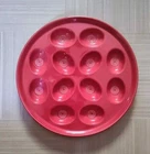 Fiesta Fiestaware Deviled Egg Serving Plate Platter 13” Scarlet Red