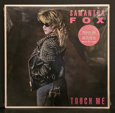 Samantha Fox Touch Me LP Album 1986  Jive Label 1012-1J Mint Sealed Hype Sticker