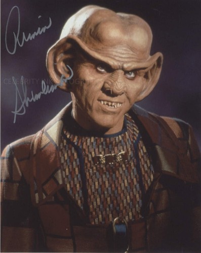 ARMIN SHIMERMAN as Quark - Star Trek: DS9 GENUINE SIGNED AUTOGRAPH