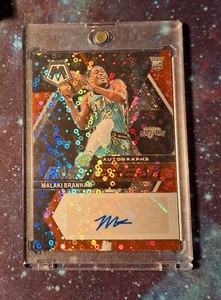 Malaki Branham 2022-23 Panini Mosaic Fast Break Red Autograph 01/49 #FB-BRA