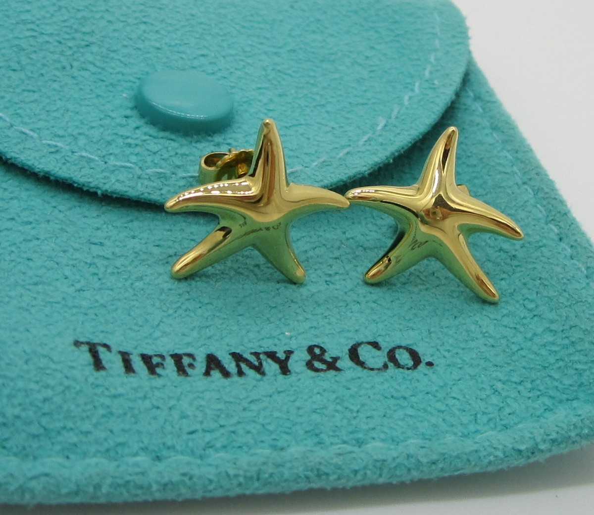 Tiffany & Co Estate Elsa Peretti 18K Yellow Gold Starfish