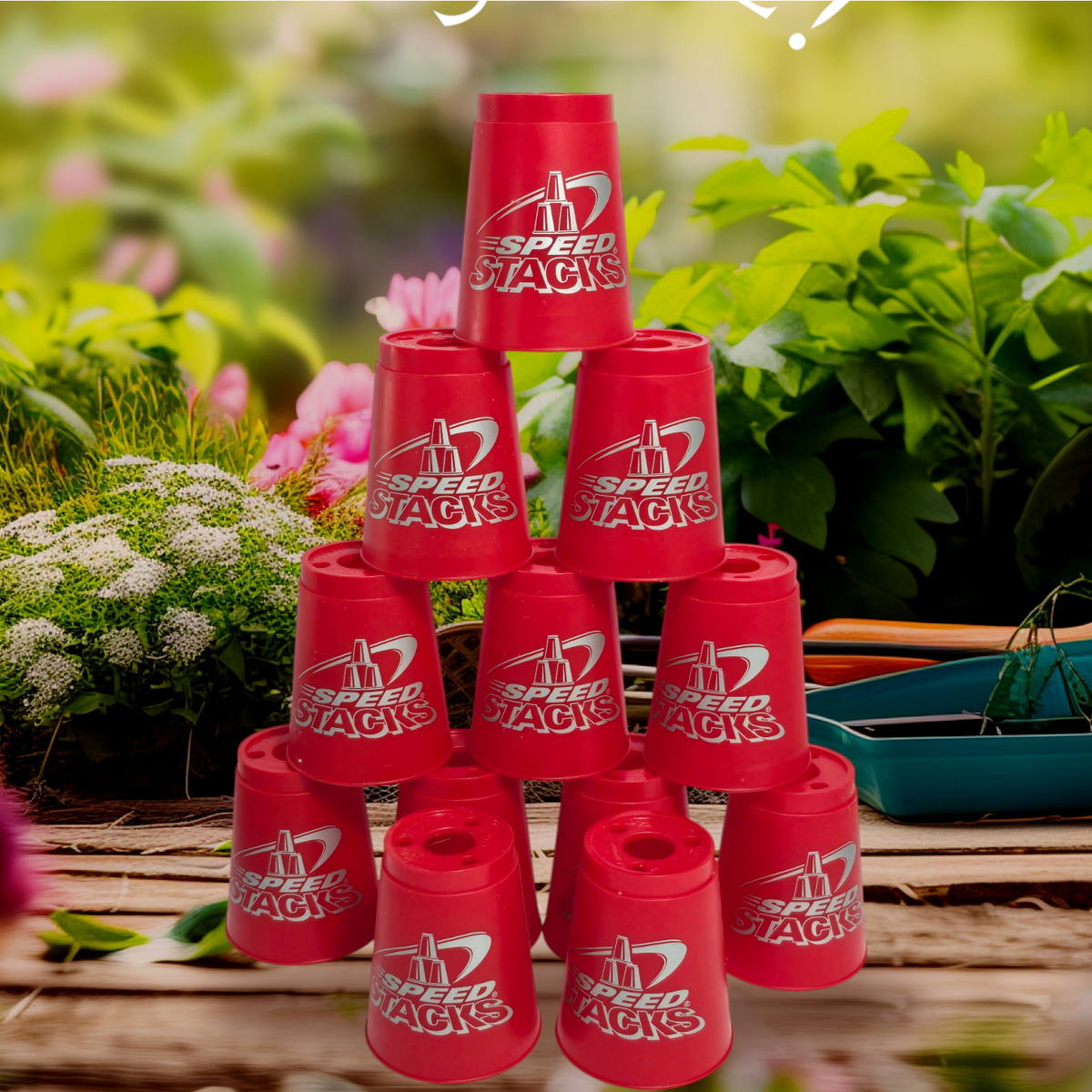 Speed Stacks Sport Stacking Official Replacement Cup Red Solid Bottom